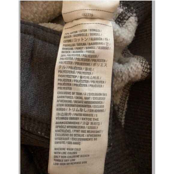 Abercrombie & Fitch women's grey muscle y2k Hooded Jacket size small - Picture 9 of 10